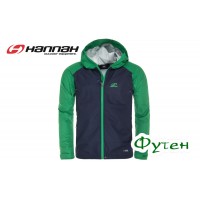 Куртка мужская мембранная Hannah HAKEN black iris/bright green