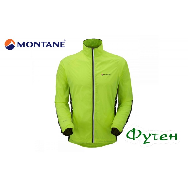 Куртка мембранная Montane FEATHERLITE MARATHON JACKET fluoro L