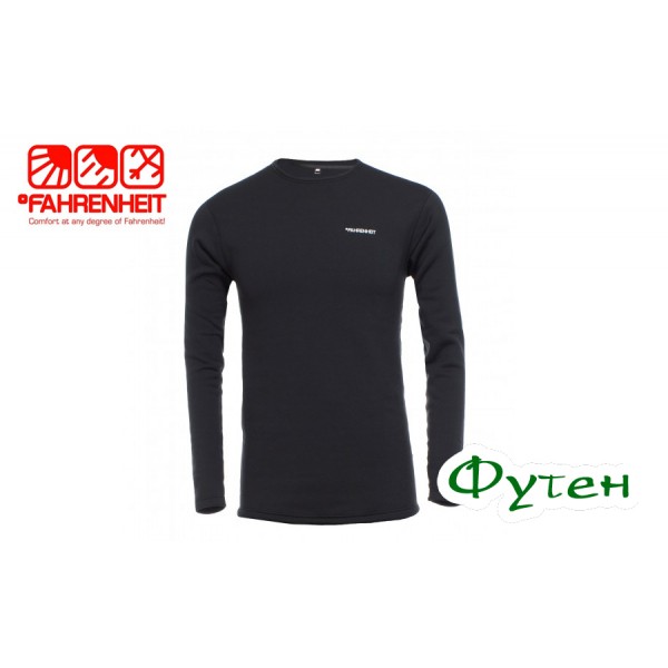 Термоблуза мужская Fahrenheit POWER STRETCH Regular чёрный