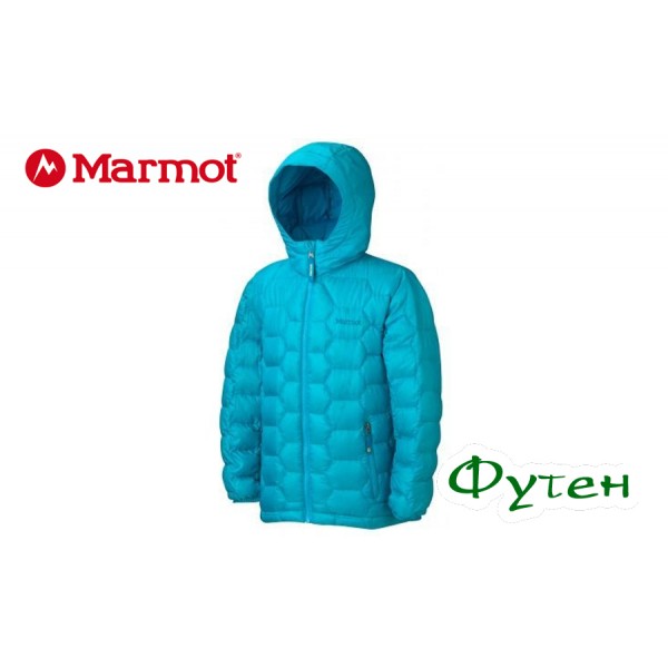 Куртка пуховая детская Marmot Girls AMA DABLAM JKT sea glass