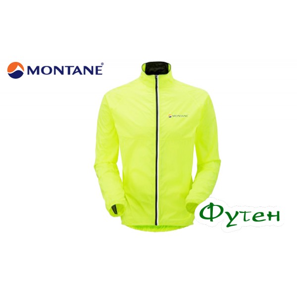 Куртка велосипедна Montane Pertex FEATHERLITE VELO fluoro-S