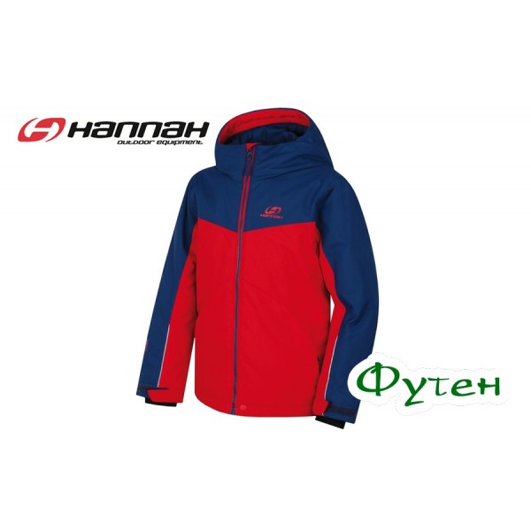 Куртка дитяча лижна Hannah RAFFAELA JR racing red/poseidon