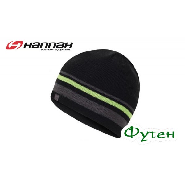 Шапка зимняя Hannah JOOK anthracite (green) ONE SIZE