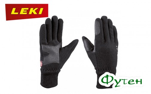 Перчатки Leki WINDSTOPPER FLEECE black