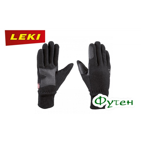 Рукавички Leki WINDSTOPPER FLEECE black