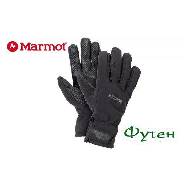 Перчатки зимние Marmot GLIDE SOFTSHELL GLOVES black