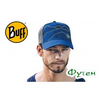 Кепка летняя Buff TRUCKER TECH CAP solid cape blue