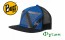 Кепка летняя Buff TRUCKER CAP optic block cape blue
