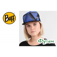 Кепка летняя Buff TRUCKER CAP optic block cape blue