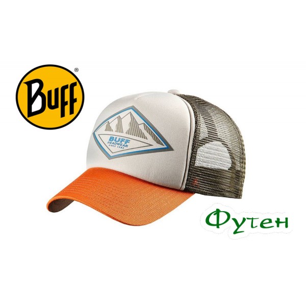 Кепка летняя Buff TRUCKER CAP eucalyptus nut