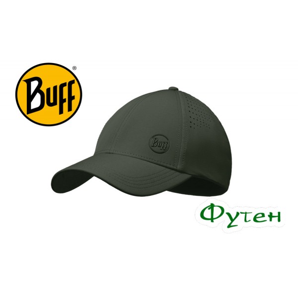 Кепка походная Buff TREK CAP hashtag moss green