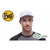 Кепка беговая Buff RUN CAP SOLID white