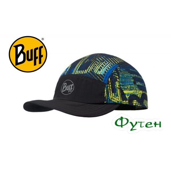 Кепка беговая Buff RUN CAP effect logo multi