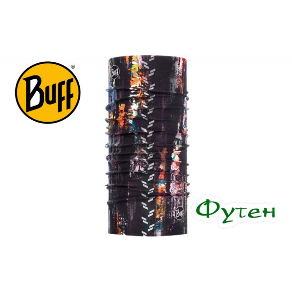 Бафф пов'язка Buff Reflective R-GRAFFITI BLACK