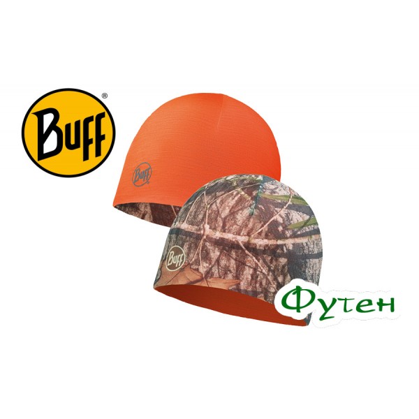 Шапка Buff MOSSY OAK MICROFIBER REVERSIBLE HAT obsession military-orang