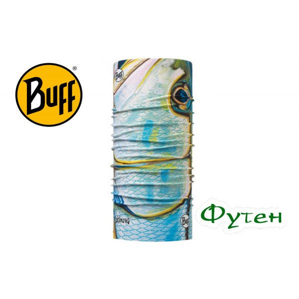 Повязка бандана Buff High UV protection DEREK DE YOUNG snook multi