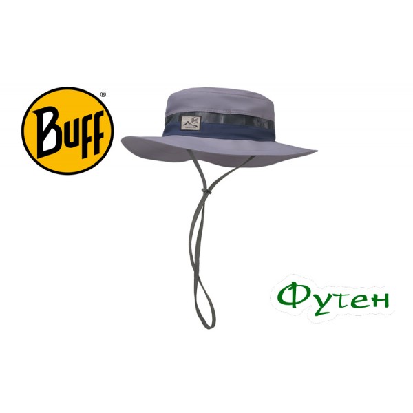 Шляпа походная Buff BOONEY HAT inked grey