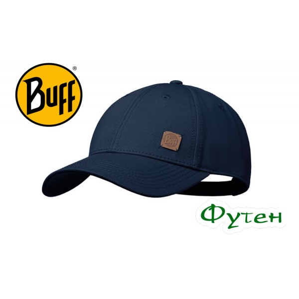 Кепка Buff BASEBALL CAP SOLID navyi