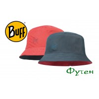 Панама двусторонняя Buff TRAVEL BUCKET HAT collage red/black