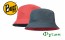 Панама двусторонняя Buff TRAVEL BUCKET HAT collage red/black