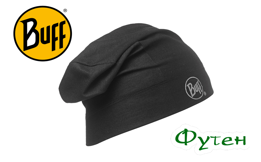 Buff CHEFS HAT COLLECTION  SOLID BLACK