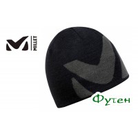 Шапка зимняя мужская Millet LOGO BEANIE noir/tarmac