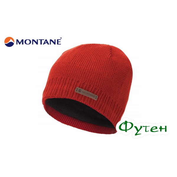 Шапка зимняя Montane RESOLUTE BEANIE firefly orange