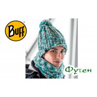 Шапка зимняя Buff KNITTED & POLAR HAT LIVY aqua