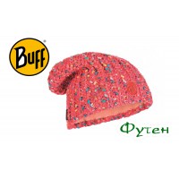 Шапка Buff KNITTED & POLAR HAT YSSIK pink fluor