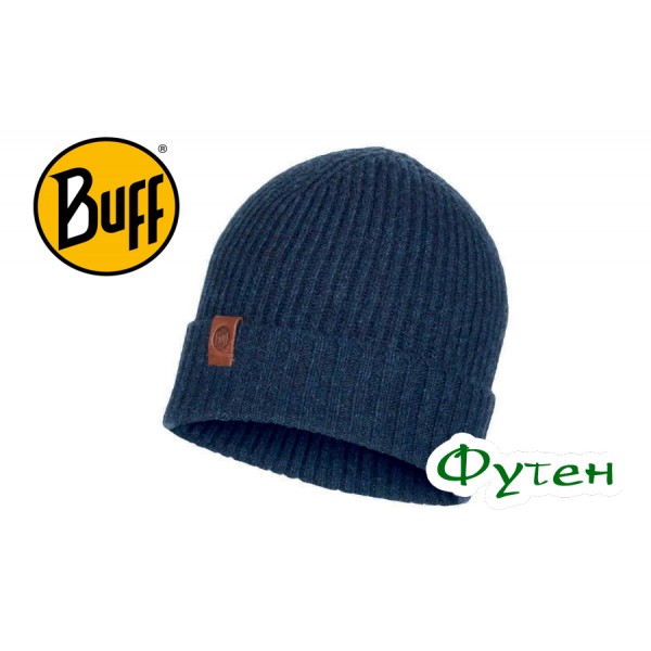 Шапка зимняя Buff KNITTED HAT BIORN dark denim