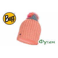 Шапка женская Buff KNITTED & POLAR HAT DANIA peach