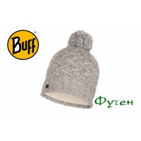 Шапка вязаная Buff KNITTED & POLAR HAT EBBA cloud