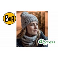 Шапка вязаная Buff KNITTED & POLAR HAT EBBA cloud