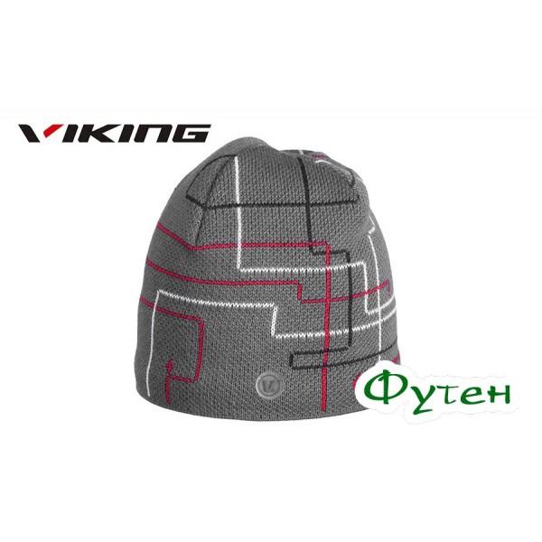 Шапка зимняя Viking PRIMALOFT CLARK серая