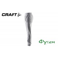 Штаны женские Craft IN-THE-ZONE SWEATPANTS W grey melange/white/black