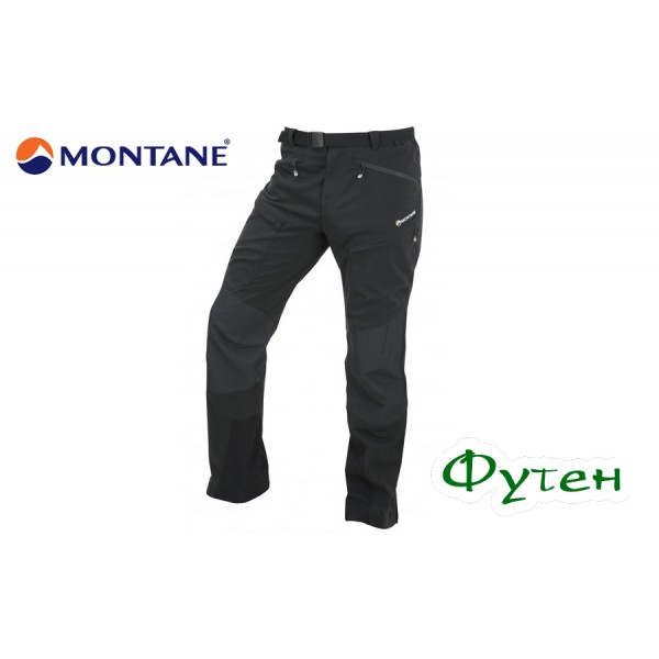 Мужские штаны Montane SUPER TERRA PANTS Short Leg phantom black