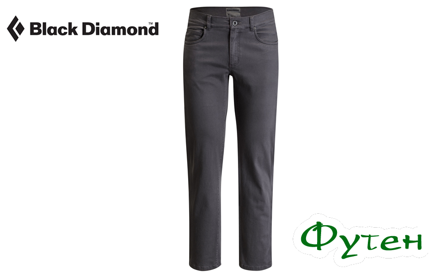 Джинсы мужские Black Diamond STRETCH FONT PANTS slate