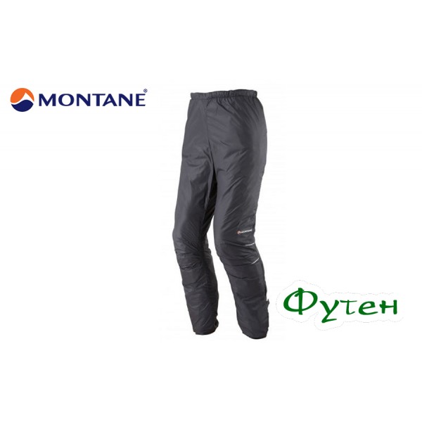 Штаны ветрозащитные Montane Pertex FEATHERLITE Pants black XXL