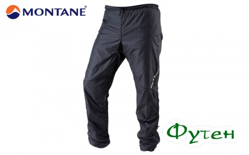 Штаны ветрозащитные Montane Pertex FEATHERLITE Pants black