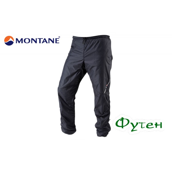 Брюки ветрозащитные Montane Pertex FEATHERLITE Pants black - L