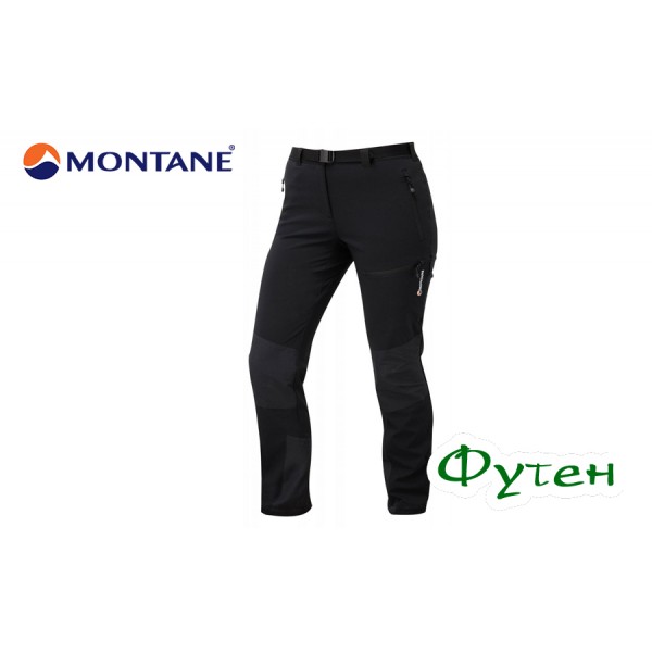 Штани жіночі Montane FEMALE TERRA MISSION PANTS black