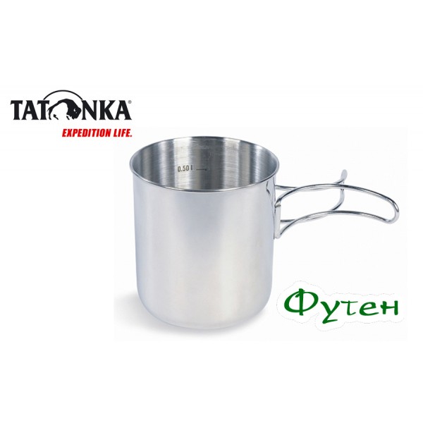 Кружка туристическая Tatonka HANDLE MUG 600ml (TAT 4073.000) silver