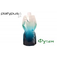 Фляга Platypus SOFTBOTTLE Cl Cap blue stripe 1 л