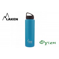 Термофляга Laken ST. STEEL THERMO BOTTLE 18/8 - 1,0L cyan