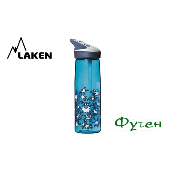 Фляга тритановая Laken TRITAN JANNU 0,75 L Kukuksumusu blue