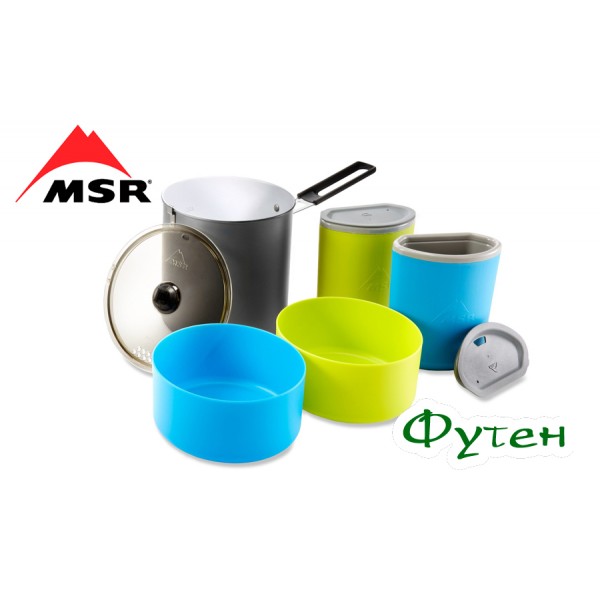 Набір похідного посуду MSR TRAIL LITE DOU system Cook Set 2-person