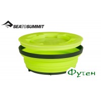 Миска складная с крышкой Sea to Summit X-SEAL & GO LARGE lime 600 мл