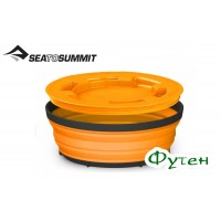 Миска складная с крышкой Sea to Summit X-SEAL & GO LARGE orange 600 мл 