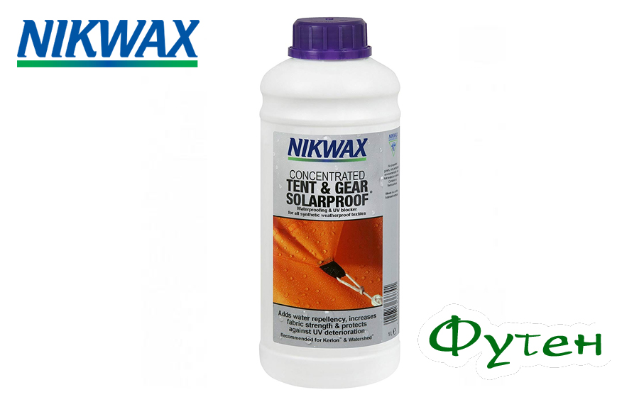 NIKWAX Tent & Gear Solarproof CONCENTRATED