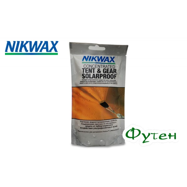 Пропитка для снаряжения NIKWAX Tent & Gear Solarproof CONCENTRATED Push 150 мл 